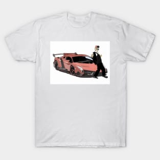 Red Exotic Sports Car T-Shirt